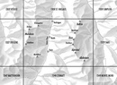 Wandelkaart - Topografische kaart 1328 Randa | Swisstopo