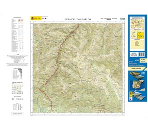 Topografische kaart 91-IV/II Luzaide / Valcarlos | CNIG - Instituto Geográfico Nacional1