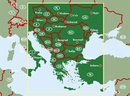 Wegenkaart - landkaart Balkan - Zuidoost Europa | Freytag & Berndt