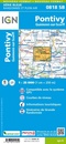 Wandelkaart - Topografische kaart 0818SB Pontivy | IGN - Institut Géographique National