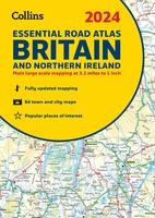 Essential Road Atlas Britain 2024 | A4 | Ringband