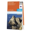 Wandelkaart - Topografische kaart 469 OS Explorer Map Shetland - Mainland North West | Ordnance Survey