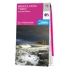 Wandelkaart - Topografische kaart 075 Landranger Berwick-upon-Tweed, Holy Island & Wooler, Farne Islands | Ordnance Survey