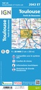 Wandelkaart - Topografische kaart 2043ET Toulouse | IGN - Institut Géographique National