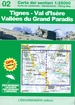 Wandelkaart 02 Tignes - Val d'Isere - Gran Paradiso | L'Escursionista editore