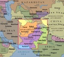 Wegenkaart - landkaart Pakistan & Afghanistan | Gizi Map