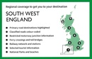 Wegenkaart - landkaart 7 OS Road Map South West England & South Wales | Ordnance Survey