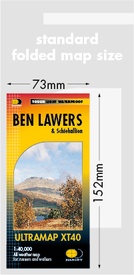 Wandelkaart Ben Lawers & Schiehallion | Harvey Maps