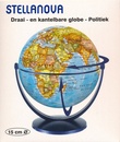 Wereldbol - Globe 33 Politiek - Blauw 15 cm | Stella Nova