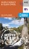 Wandelkaart - Topografische kaart 440 OS Explorer Map | Active Glen Cassley / Glen Oykel | Ordnance Survey