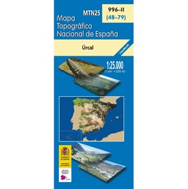 Topografische kaart 996-II Úrcal | CNIG - Instituto Geográfico Nacional