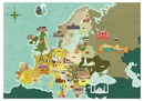 Kinderpuzzel Europa exploring maps | Clementoni