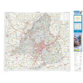 Wegenkaart - landkaart Mapa Provincial Madrid | CNIG - Instituto Geográfico Nacional