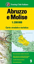 Fietskaart - Wegenkaart - landkaart 9 Abruzzo Molise - Abruzzen | Touring Club Italiano