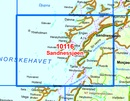 Wandelkaart - Topografische kaart 10116 Norge Serien Sandnessjøen | Nordeca