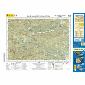 Topografische kaart 257-II Sant Llorenç de la Muga | CNIG - Instituto Geográfico Nacional1