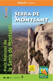 Wandelkaart Serra de Montsant (Catalonië, Spanje) | Editorial Piolet