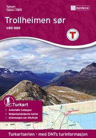 Wandelkaart 2828 Turkart Trollheimen - Sør | Nordeca