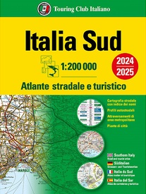Wegenatlas Atlante Stradale d'Italia Sud | Touring Club Italiano