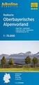 Fietskaart BAY16 Bikeline Radkarte Oberbayerisches Alpenvorland | Esterbauer