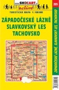 Fietskaart 205 Západočeské lázně, Slavkovský les | Shocart