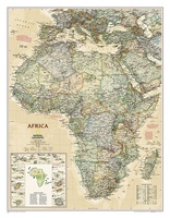 Afrika, politiek & antiek 61 x 78 cm