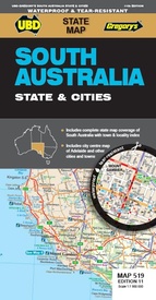 Wegenkaart - landkaart 519 South Australia - State & Cities | UBD Gregory's