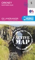 Wandelkaart - Topografische kaart 5 Landranger Active Orkney - Northern Isles | Ordnance Survey