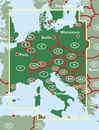 Wegenkaart - landkaart Midden Europa - Centraal Europa - Central Europe | Freytag & Berndt