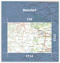 Wandelkaart CT11 CT LUX Steinfort | Topografische dienst Luxemburg