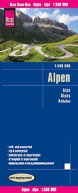 Wegenkaart - landkaart Alpen | Reise Know-How Verlag