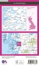 Wandelkaart - Topografische kaart 40 Landranger Active Mallaig / Glenfinnan | Ordnance Survey Wandelkaart - Topografische kaart 040 Landranger Mallaig & Glenfinnan, Loch Shiel | Ordnance Survey