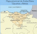 Wegenkaart - landkaart Mapa Provincial Alava Guipuzcoa Vizcaya | CNIG - Instituto Geográfico Nacional