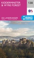 Wandelkaart - Topografische kaart 138 Landranger Kidderminster & Wyre Forest | Ordnance Survey