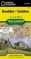 Wandelkaart - Wegenkaart - landkaart 100 Boulder / Golden Trail map - USA | National Geographic