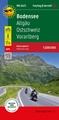 Wegenkaart - landkaart 411 Motorkarte Bodensee - Allgäu - Ostschweiz - Vorarlberg | Freytag & Berndt