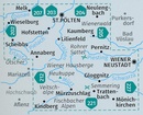 Wandelkaart 210 Wiener Hausberge | Kompass