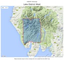 Wandelkaart Lake District West | Harvey Maps