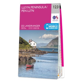 Wandelkaart - Topografische kaart 123 Landranger Lleyn Peninsula - Wales | Ordnance Survey