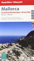 Mallorca wandelkaarten met GR221 en GR222