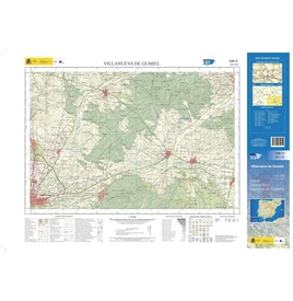 Topografische kaart 346-IV Villanueva de Gumiel | CNIG - Instituto Geográfico Nacional1