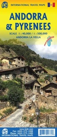 Wegenkaart - landkaart Andorra / Pyreneeën | ITMB