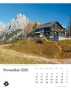 Kalender Hütten unserer Alpen 2025 | Korsch