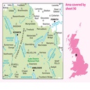 Wandelkaart - Topografische kaart 090 Landranger Penrith & Keswick, Ambleside (Lake District) | Ordnance Survey