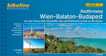 Fietsgids Bikeline Wien - Balaton - Budapest (Wenen - Boedapest) | Esterbauer