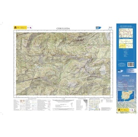 Topografische kaart 79-III Cerulleda | CNIG - Instituto Geográfico Nacional1