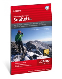 Wandelkaart Hoyfjellskart Dovrefjell: Snøhetta | Calazo