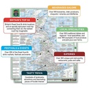 Wegenkaart - landkaart Great British food & drink Map | Ordnance Survey