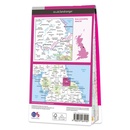 Wandelkaart - Topografische kaart 093 Landranger Middlesbrough, Darlington & Hartlepool | Ordnance Survey