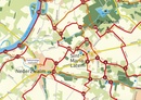 Wandelknooppuntenkaart Wandelnetwerk BE Zwalmvallei Vlaamse Ardennen | Toerisme Oost Vlaanderen